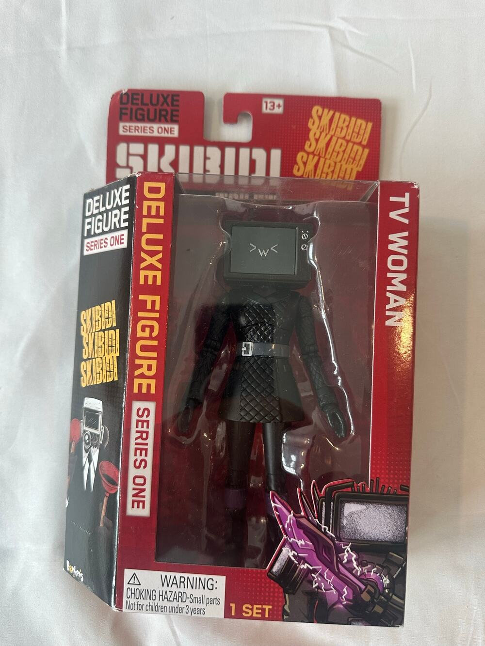 Skibidi series one TV woman, action figure one set